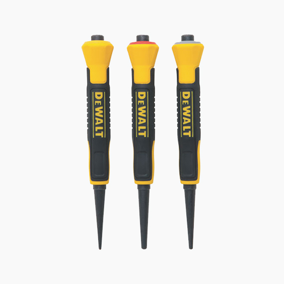 Bi-Material Nail Sets