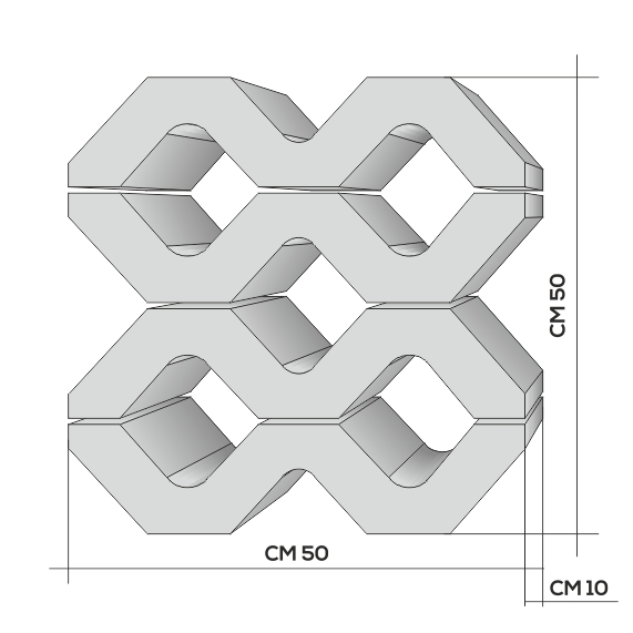 Grigliato Erboso Spessore 10 Cm - immagine 3
