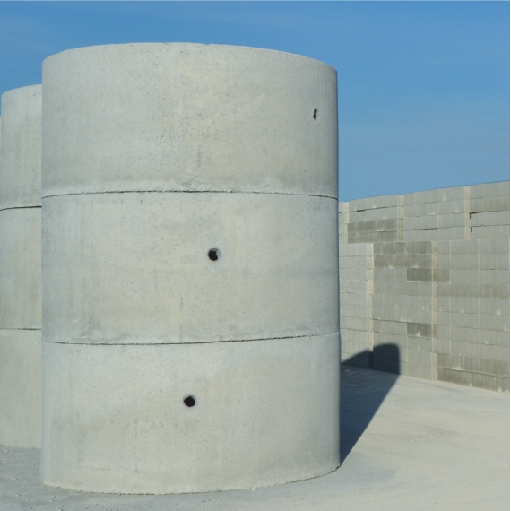 Tubo in Cemento da 200X50 e 200X100 Cm